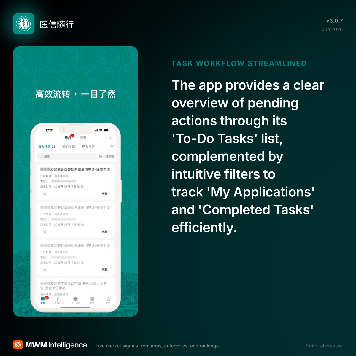 医信随行 - Utilities App | MWM