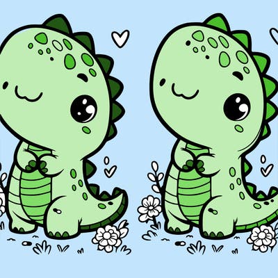 cute dinosaur