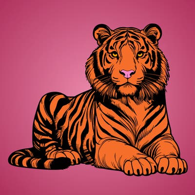 realistic tiger