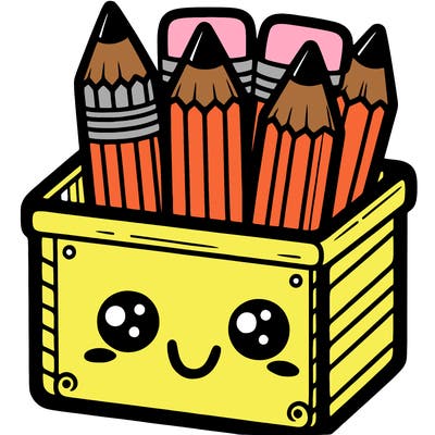 a pencil box