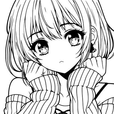 beautiful anime girl