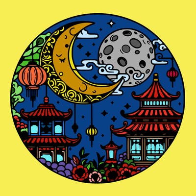 mid-autumn moon festival