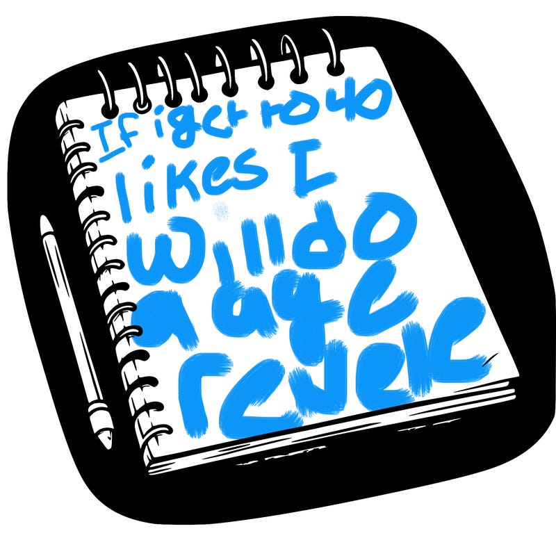 a blank sketch pad