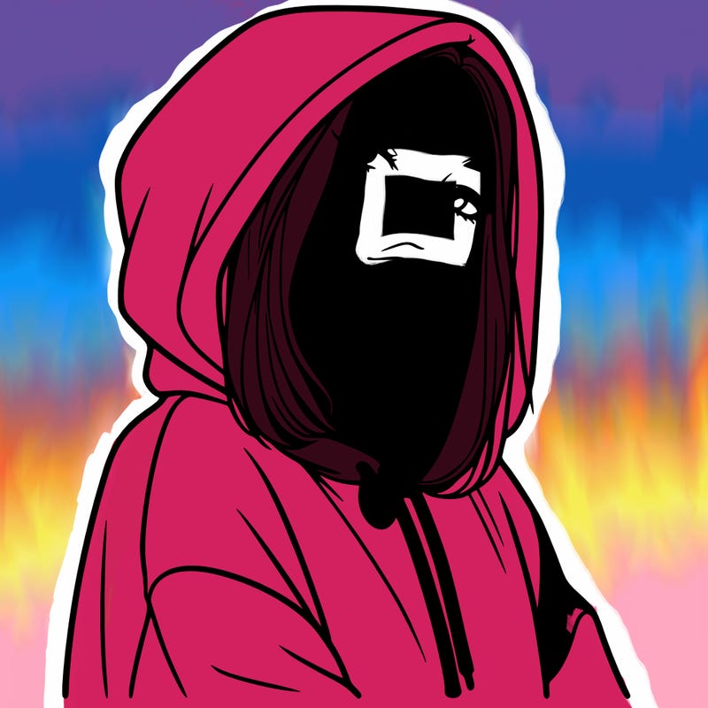 a realistic girl in a hoodie