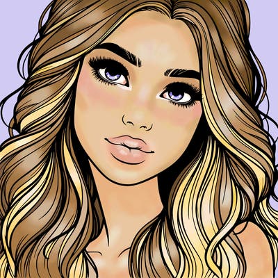 beautiful realistic girl