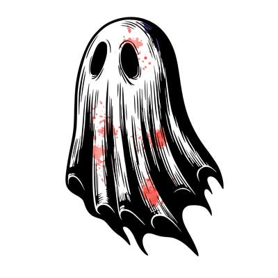 realistic creepy ghost