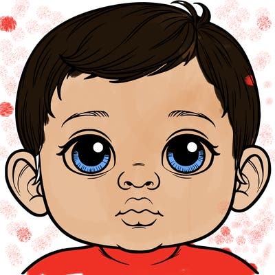 realistic baby