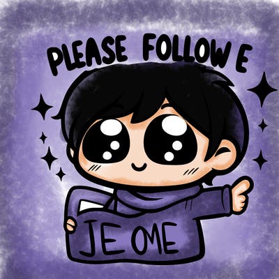 please follow me