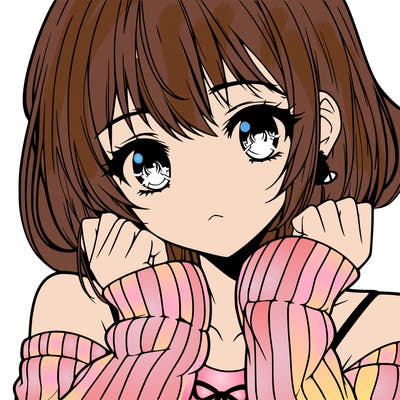 beautiful anime girl