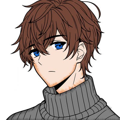 male anime character