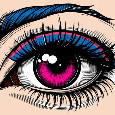 realistic eye