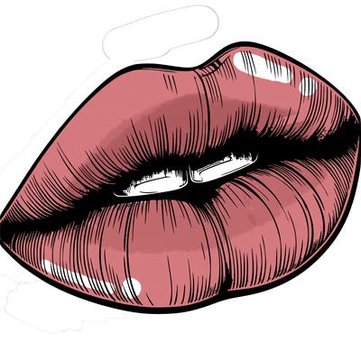 realistic lips