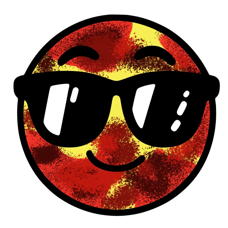 emoji with sunglasses