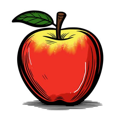 a apple
