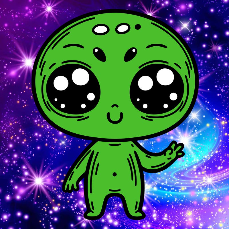 alien cute