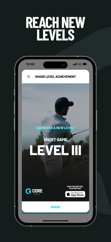 CORE Golf - Practice Drills - Sports App | MWM
