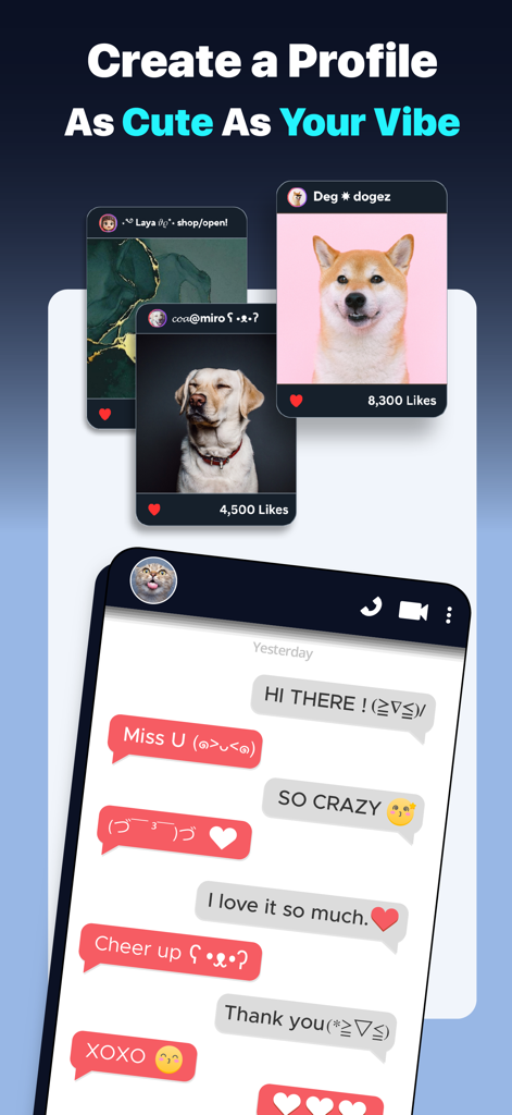 All Symbol Keyboard Fonts Art - A mobile display featuring aesthetic fonts and symbols for social media profiles and text messaging