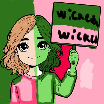 realistic girl holding up a sign