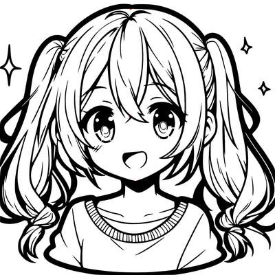 manga character ( girl)