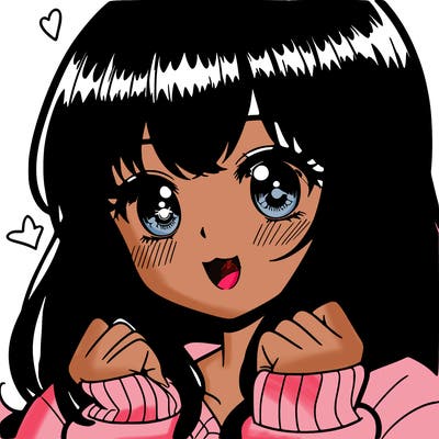 manga girl