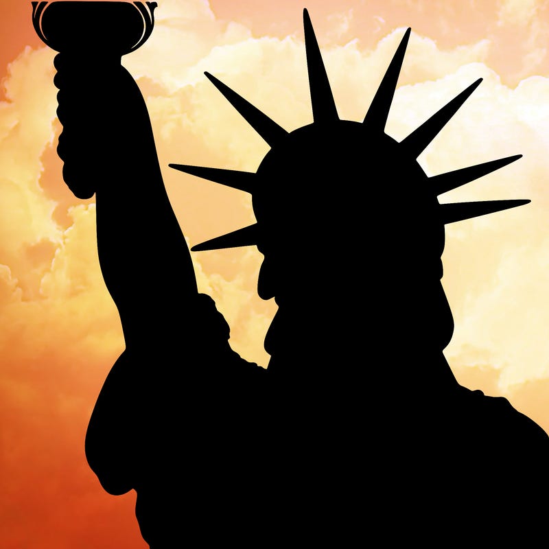 realistic statue of liberty