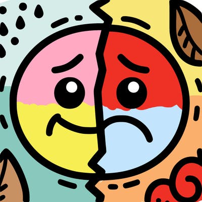 split happy and sad