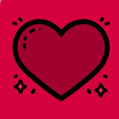 blank  heart