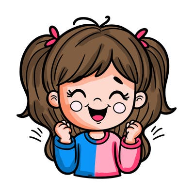 happy girl