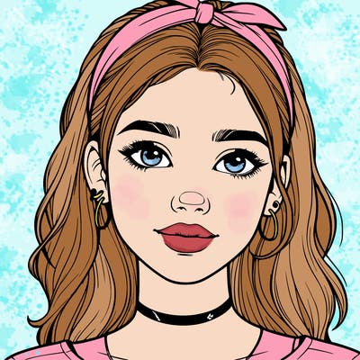 realistic teenage girl