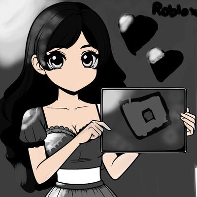 realistic pretty girl holding blank sign