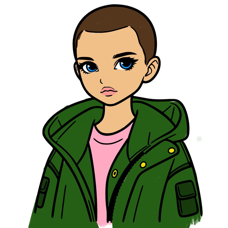 11 from stranger things.