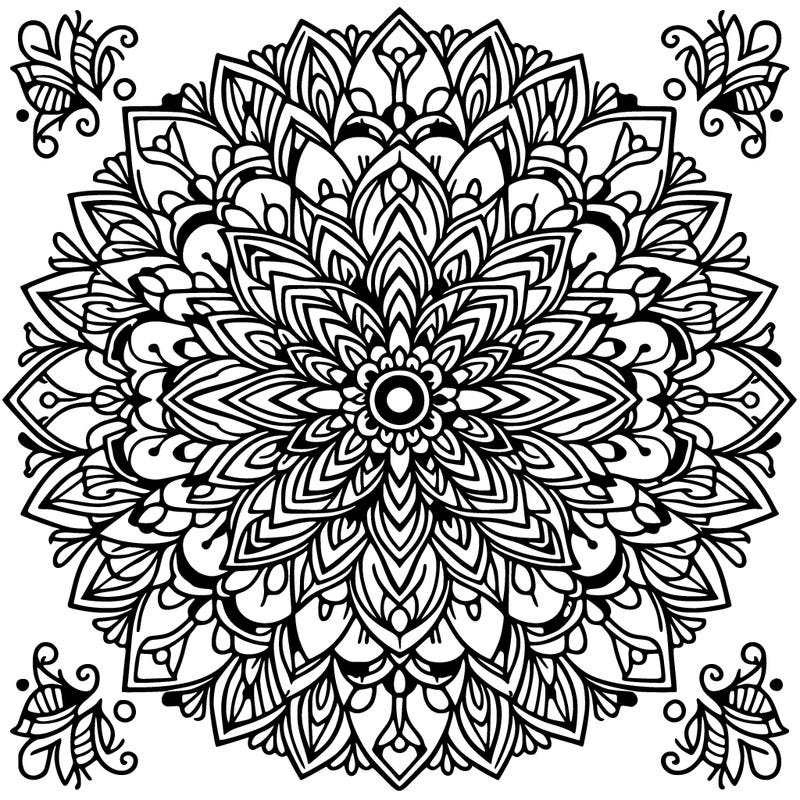 large classic mandala