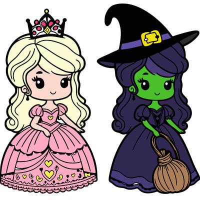 princess as a witch