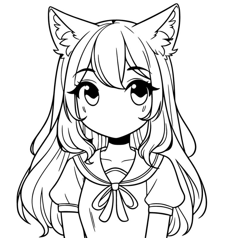 girl with fox ears