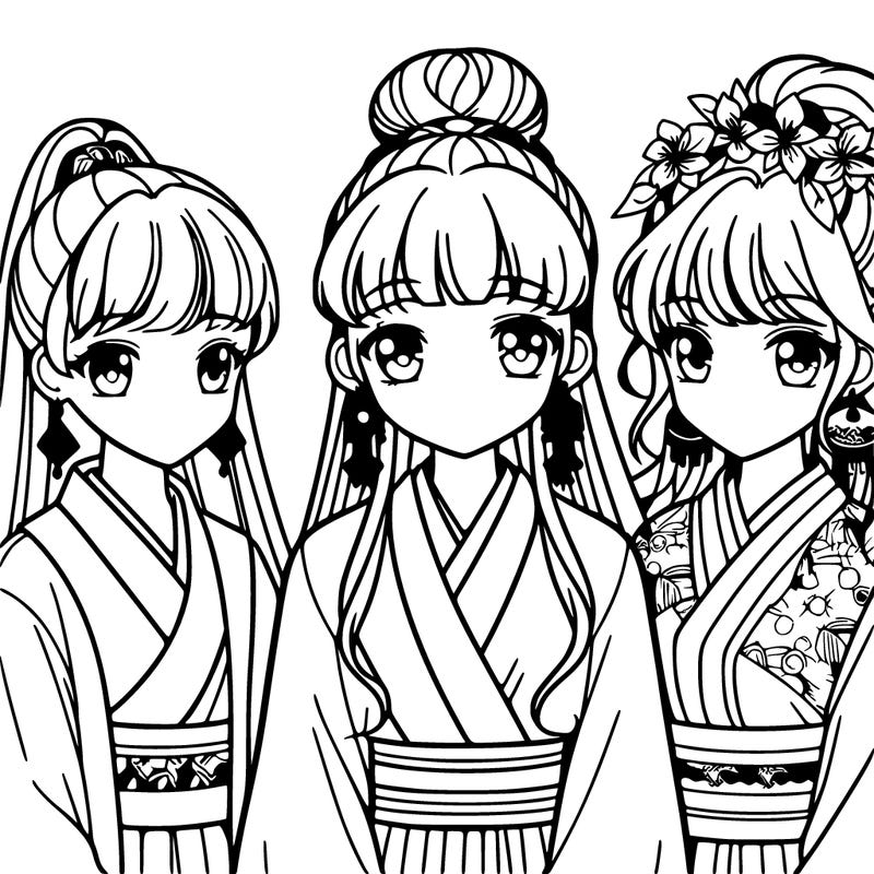 beautiful anime girls