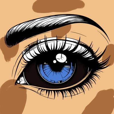 realistic eye