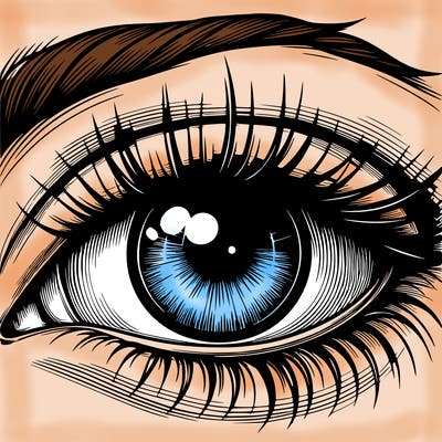 realistic eye