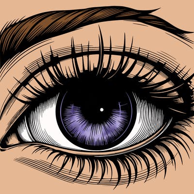 realistic eye