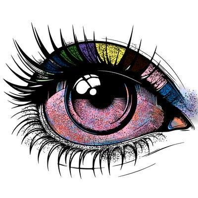realistic eye