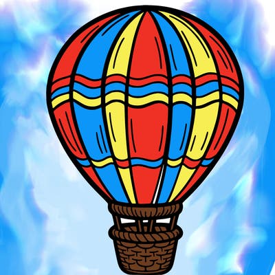 hot air balloon