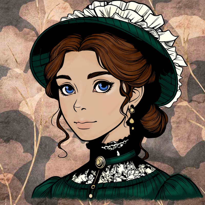realistic victorian woman