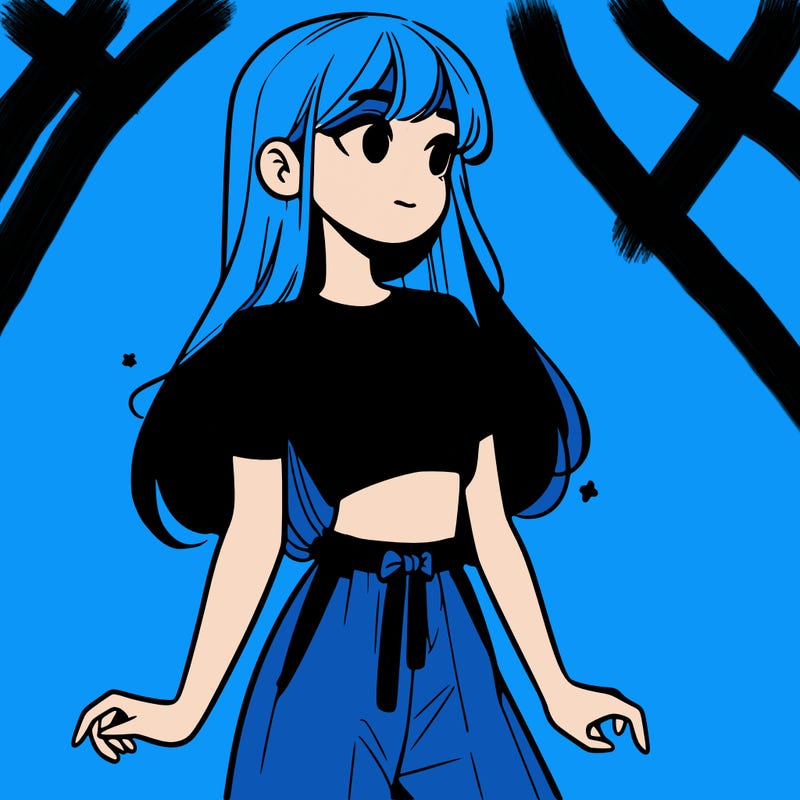 girl in a cute crop top