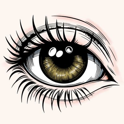 realistic eye