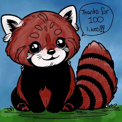 red panda