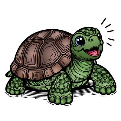 realistic turtle