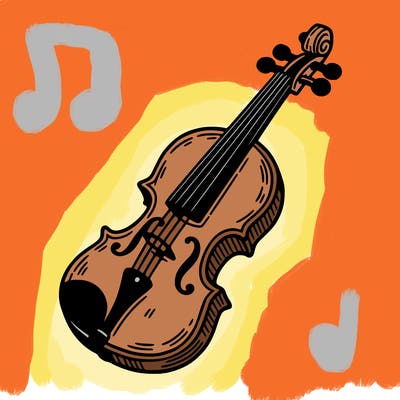 violin