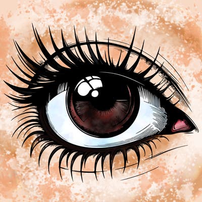 realistic eye