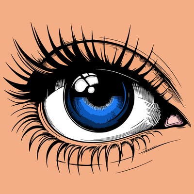 realistic eye