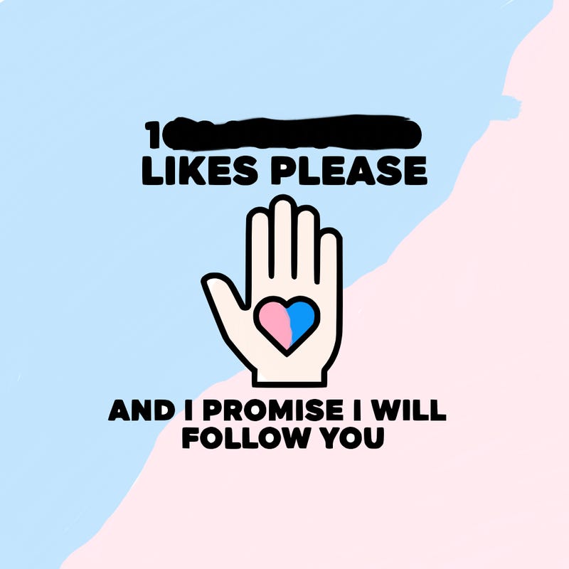 100000000000 likes please and i promise i will follow you
