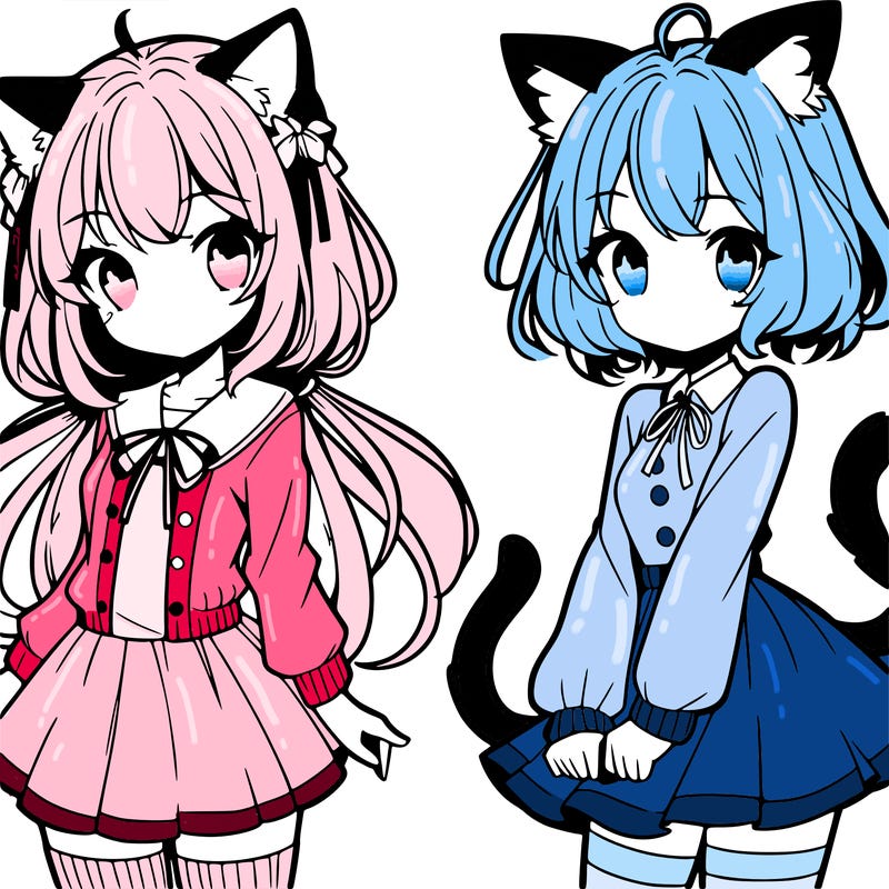 cat girl  manga